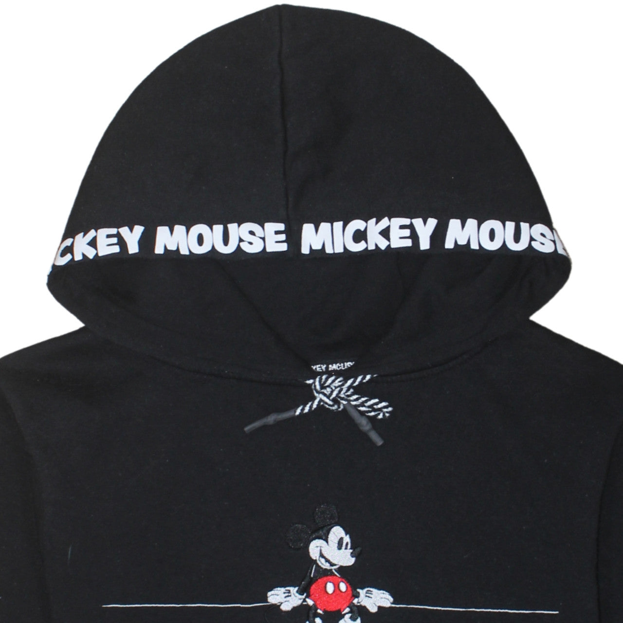Womens UK Size XL Disney Black Pullover Hoodie