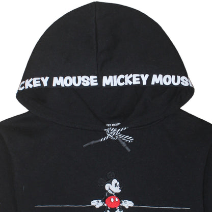 Womens UK Size XL Disney Black Pullover Hoodie