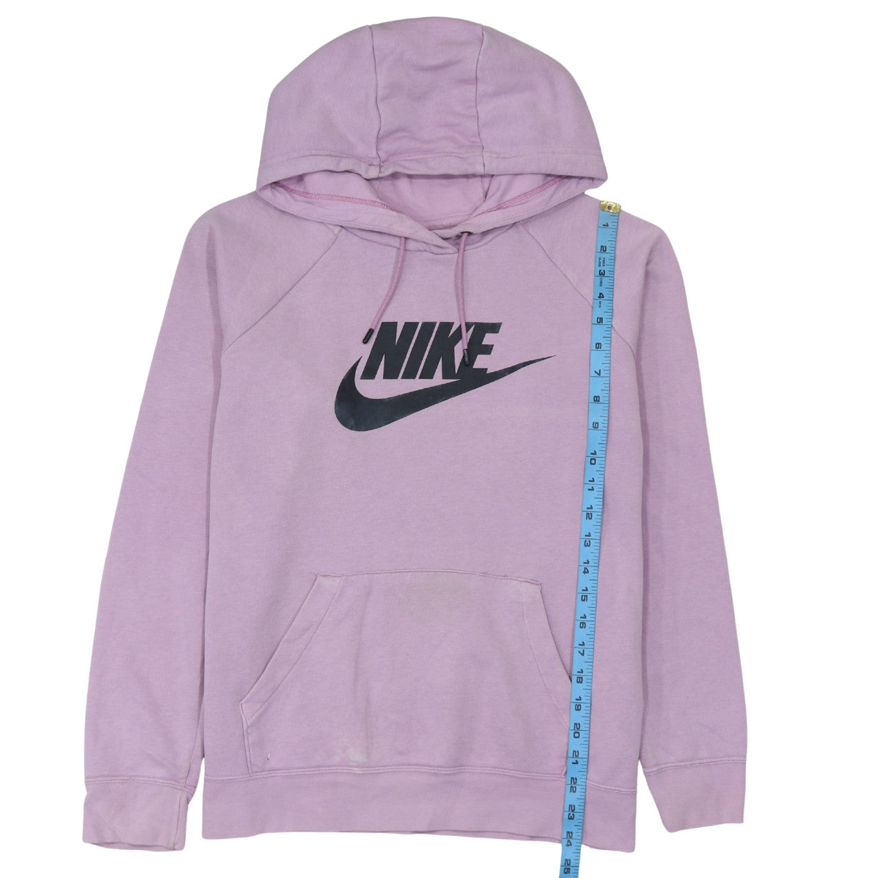 Womens UK Size L Nike Purple Pullover Hoodie