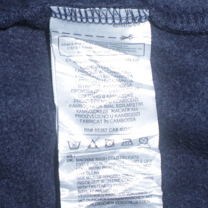 Mens UK Size XS adidas Blue Full Zip Hoodie