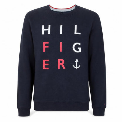 Mens UK Size S Tommy Hilfiger Blue Pullover Sweatshirt