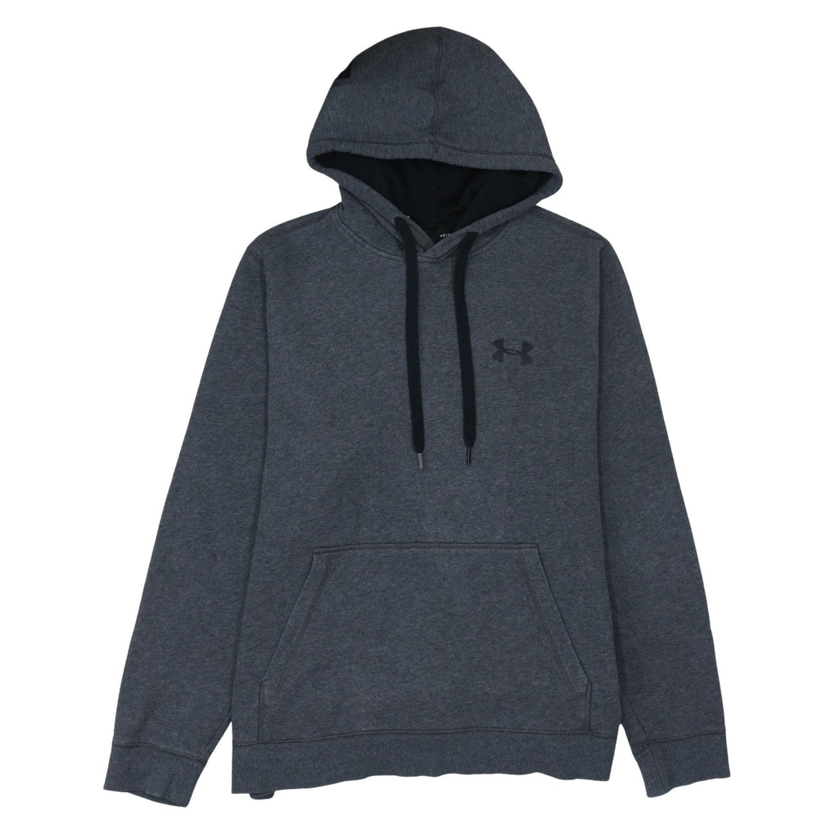 Mens UK Size L Under armour Grey Pullover Hoodie