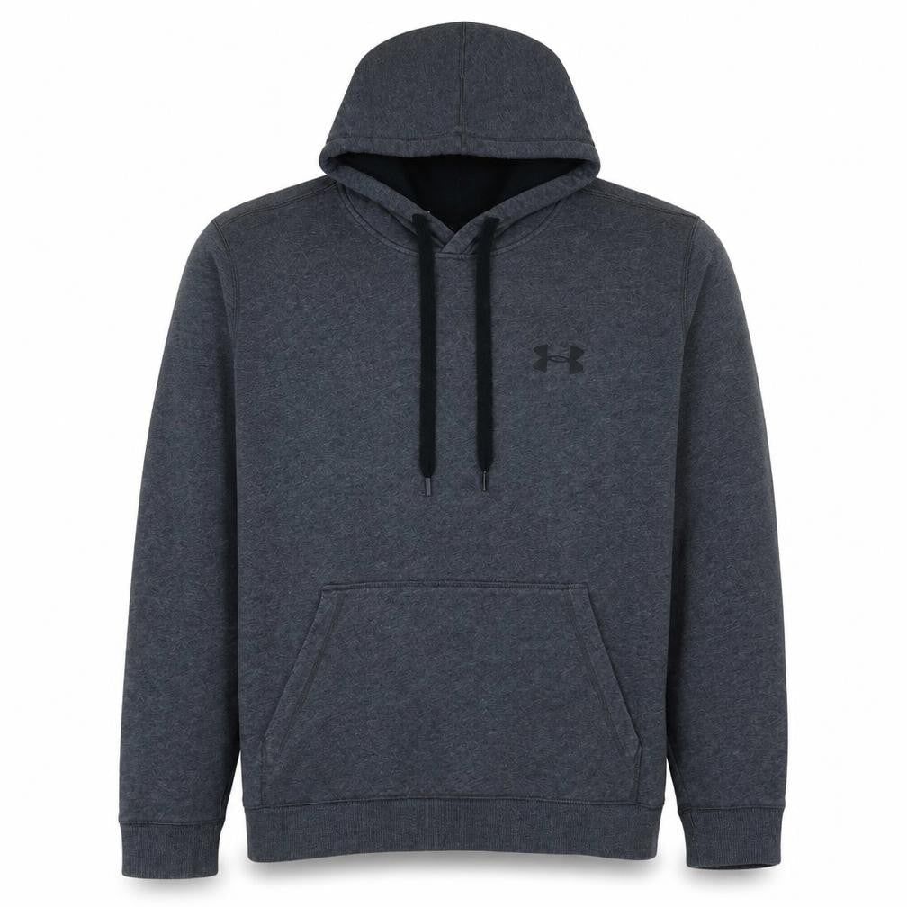 Mens UK Size L Under armour Grey Pullover Hoodie