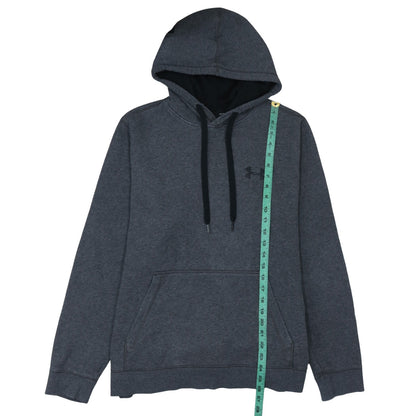 Mens UK Size L Under armour Grey Pullover Hoodie