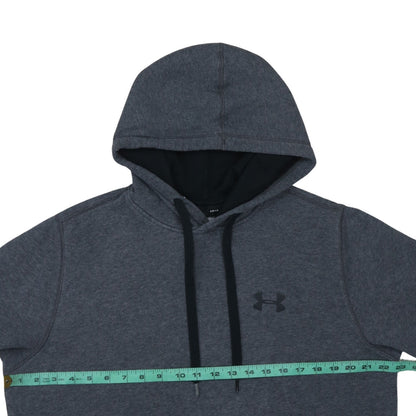 Mens UK Size L Under armour Grey Pullover Hoodie