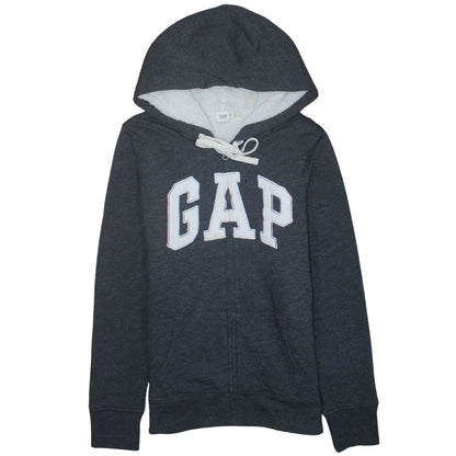 Mens UK Size XS Gap Grey Full Zip Hoodie