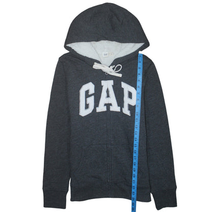 Mens UK Size XS Gap Grey Full Zip Hoodie