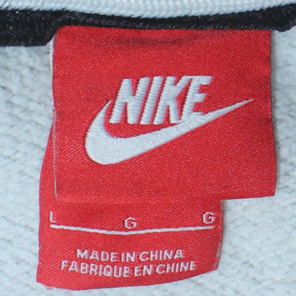Mens UK Size L Nike Grey Pullover Sweatshirt