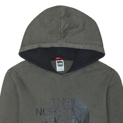Mens UK Size S The North Face Green Pullover Hoodie