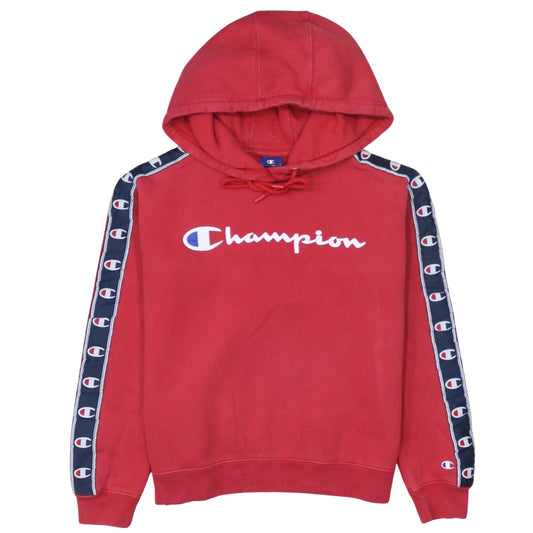 Womens UK Size XL Champion Red Pullover Hoodie