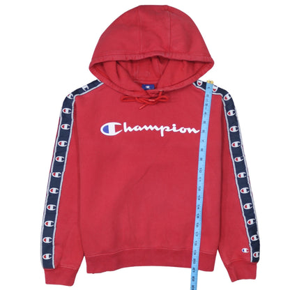 Womens UK Size XL Champion Red Pullover Hoodie