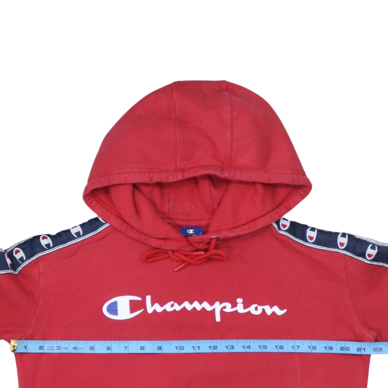 Womens UK Size XL Champion Red Pullover Hoodie