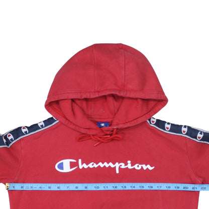 Womens UK Size XL Champion Red Pullover Hoodie