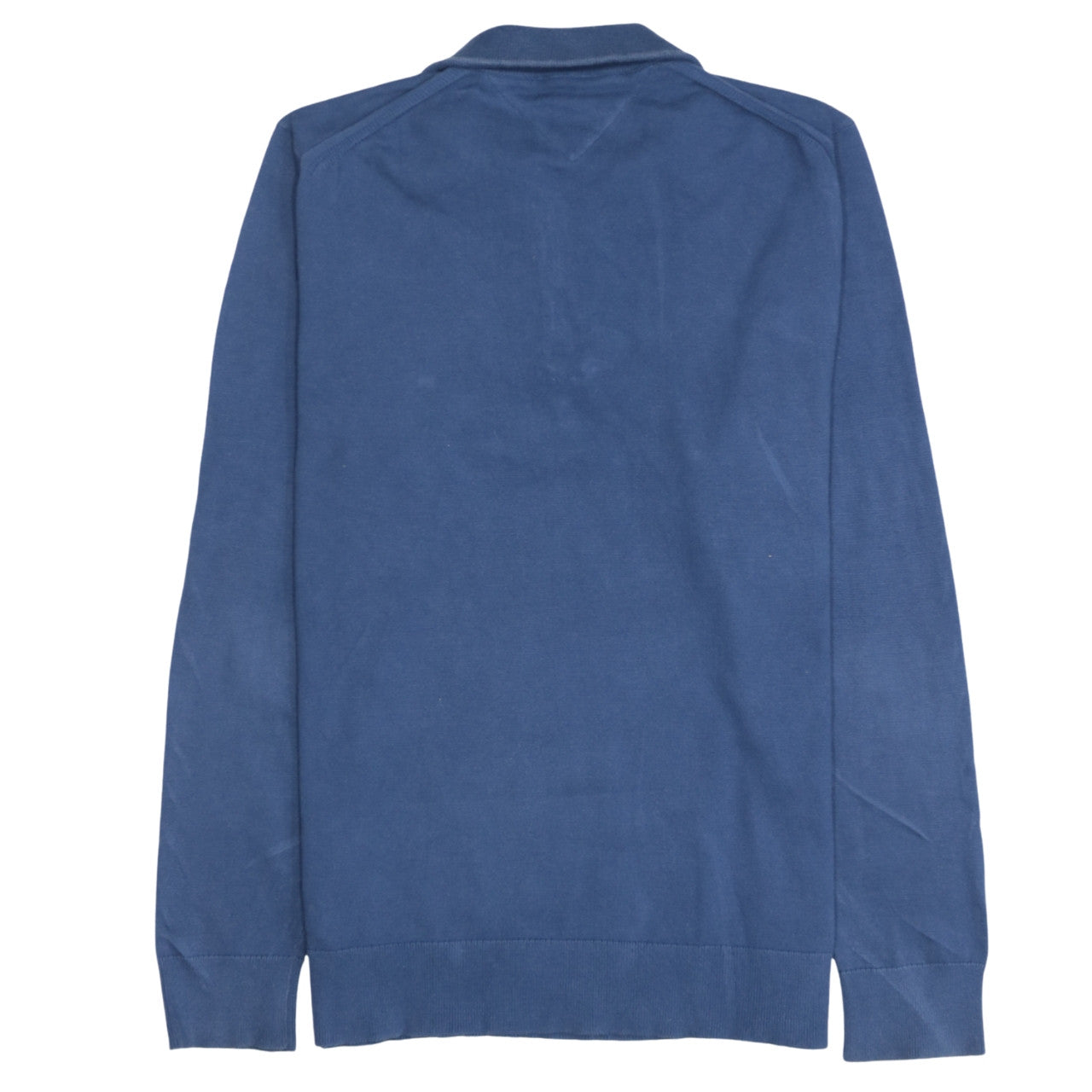 Mens UK Size M Tommy Hilfiger Blue 1/2 Zip Jumper