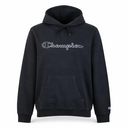 Mens UK Size M Champion Black Pullover Hoodie