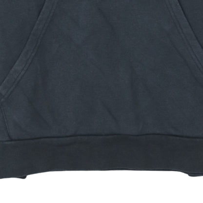Adidas Boys Black Pullover Hoodie Sweatshirt 13-14 Years Cotton Blend
