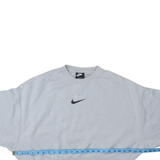 Womens UK Size XS Nike Grey Pullover Sweatshirt