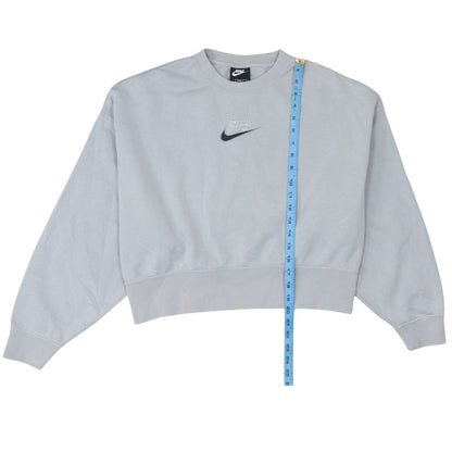 Womens UK Size XS Nike Grey Pullover Sweatshirt