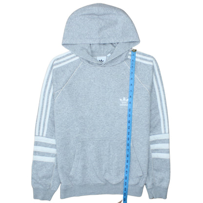 Mens UK Size S adidas Grey Pullover Hoodie