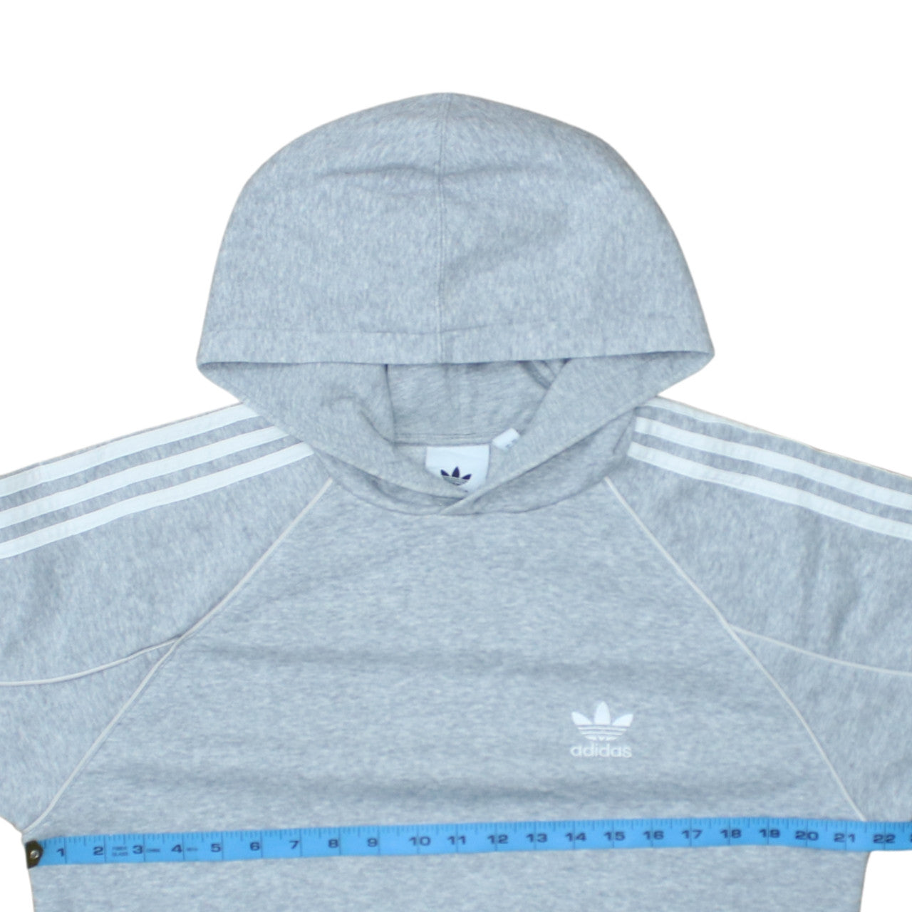Mens UK Size S adidas Grey Pullover Hoodie