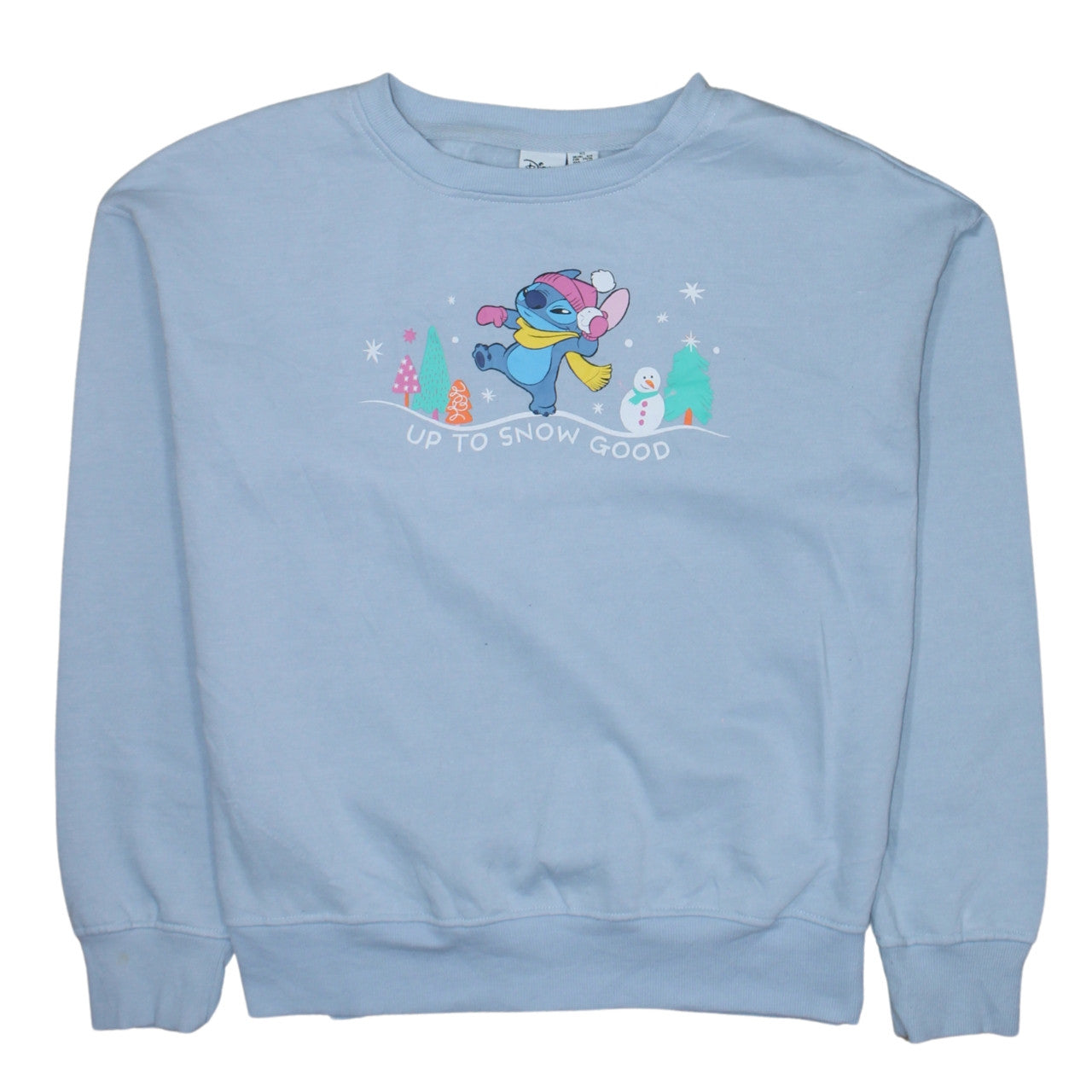 Womens UK Size XS Primark Blue Pullover Sweatshirt