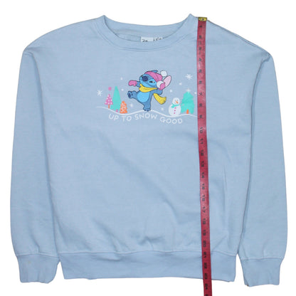 Womens UK Size XS Primark Blue Pullover Sweatshirt