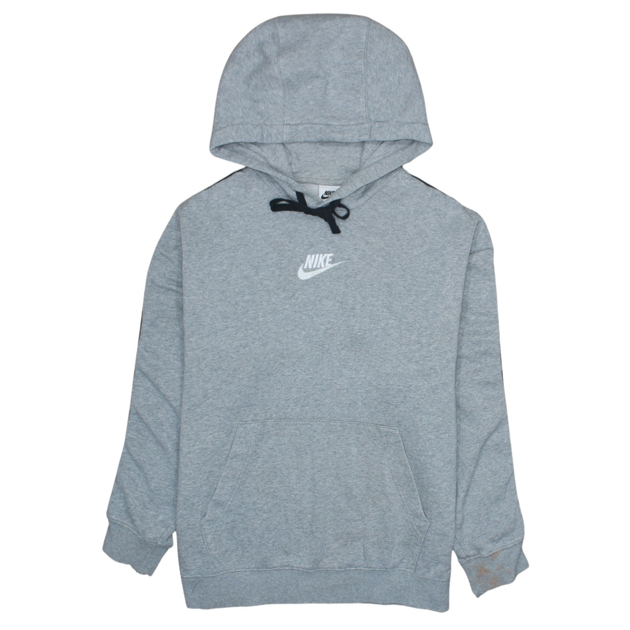 Mens UK Size S Nike Grey Pullover Hoodie