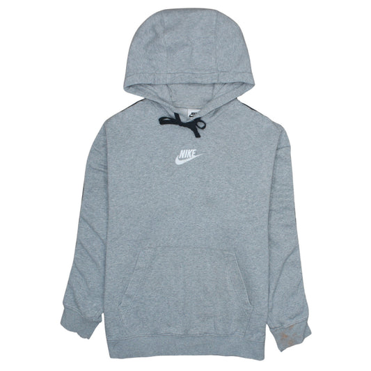 Mens UK Size S Nike Grey Pullover Hoodie