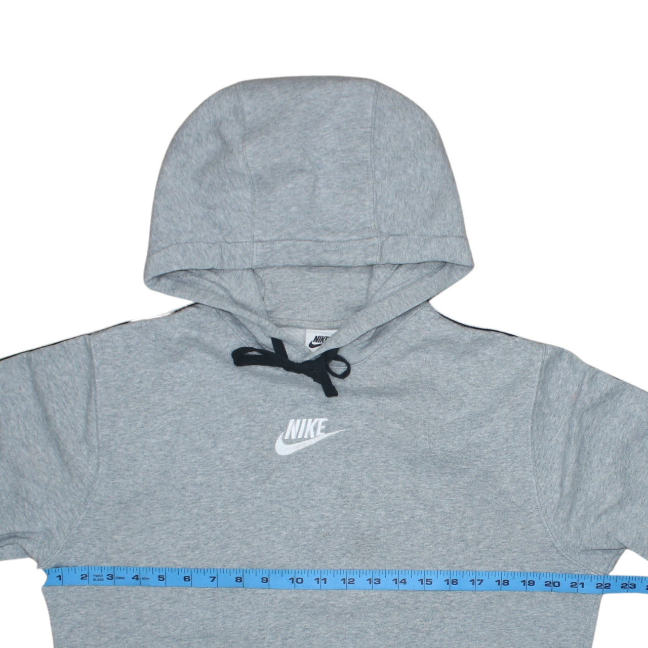Mens UK Size S Nike Grey Pullover Hoodie