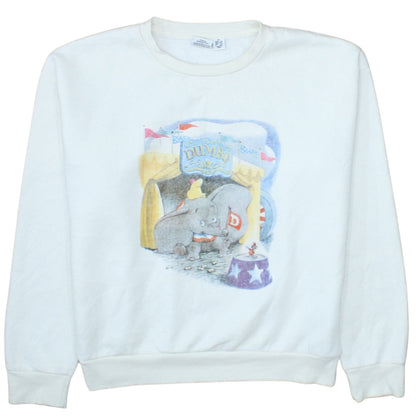 Womens UK Size XS Disney White Pullover Sweatshirt