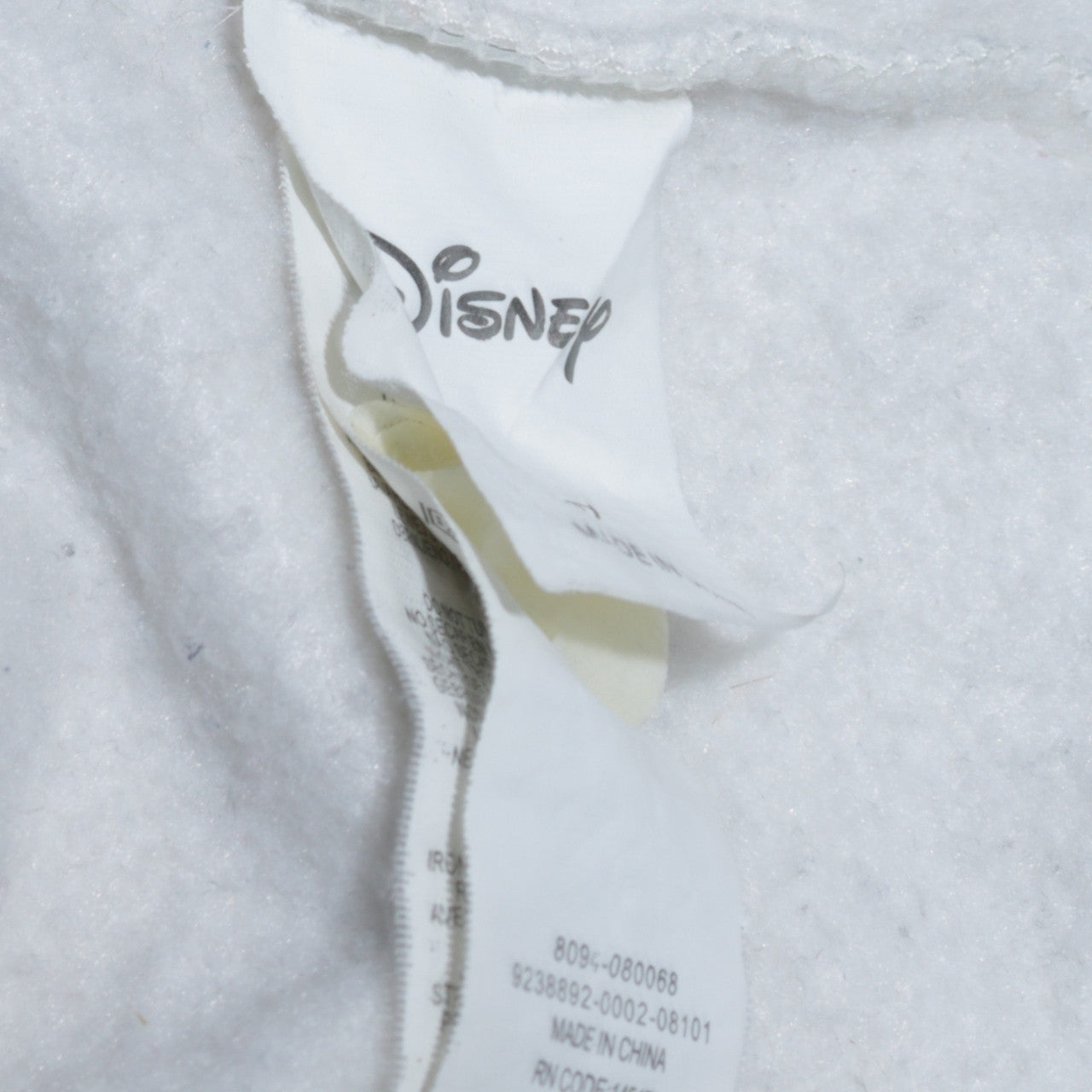 Womens UK Size XS Disney White Pullover Sweatshirt