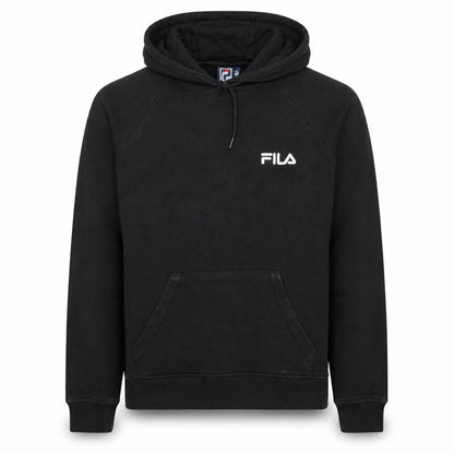 Mens UK Size XL FILA Black Pullover Hoodie