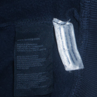 Mens UK Size L Tommy Hilfiger Blue Full Zip Hoodie