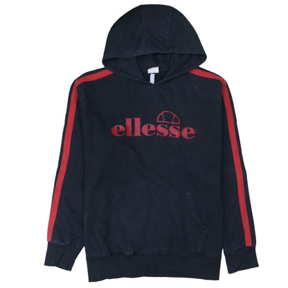 Mens UK Size L ellesse Blue Pullover Hoodie