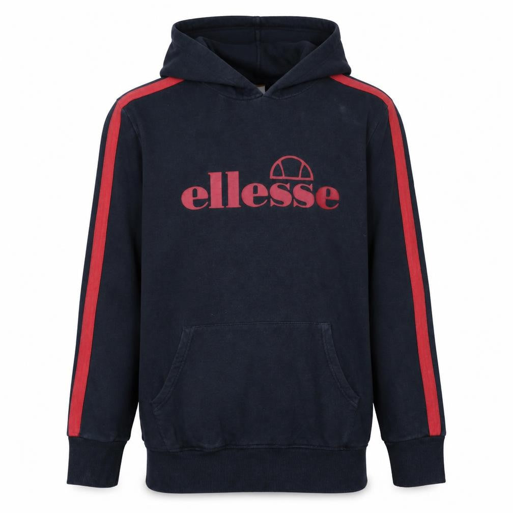 Mens UK Size L ellesse Blue Pullover Hoodie
