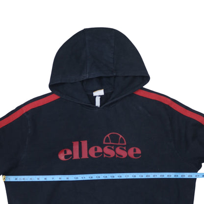 Mens UK Size L ellesse Blue Pullover Hoodie
