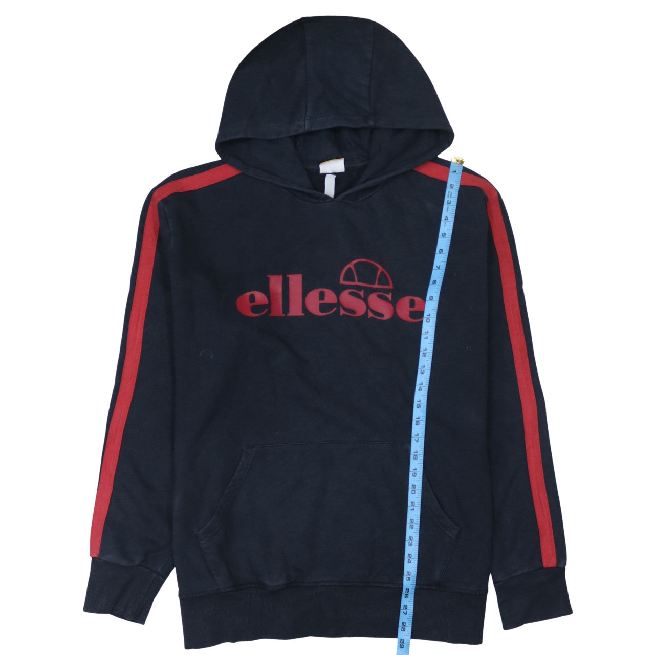 Mens UK Size L ellesse Blue Pullover Hoodie