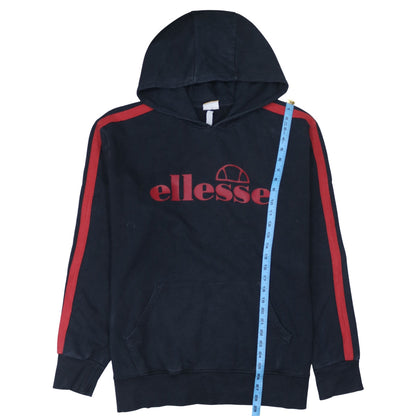 Mens UK Size L ellesse Blue Pullover Hoodie