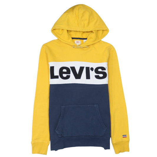 Mens UK Size M Levi's Multicoloured Pullover Hoodie
