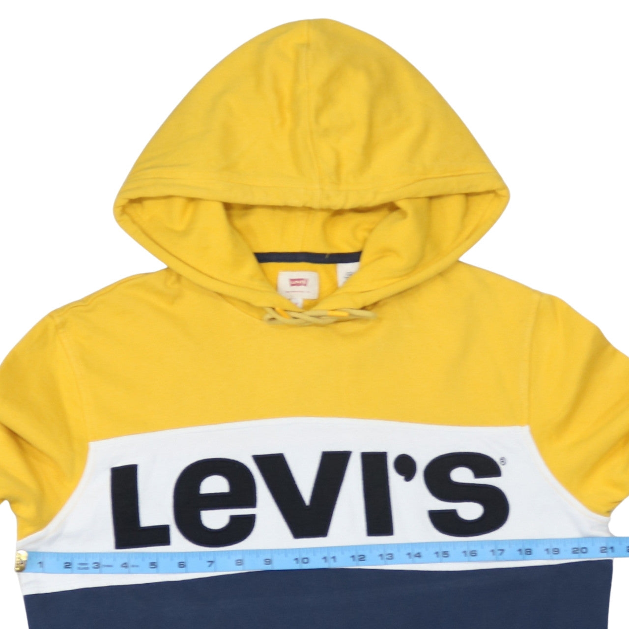 Mens UK Size M Levi's Multicoloured Pullover Hoodie