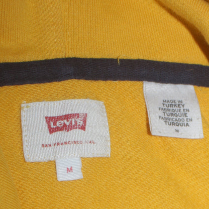 Mens UK Size M Levi's Multicoloured Pullover Hoodie