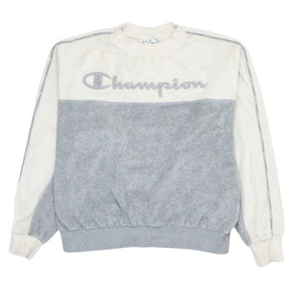 Mens UK Size S Champion Grey Pullover Sweatshirt