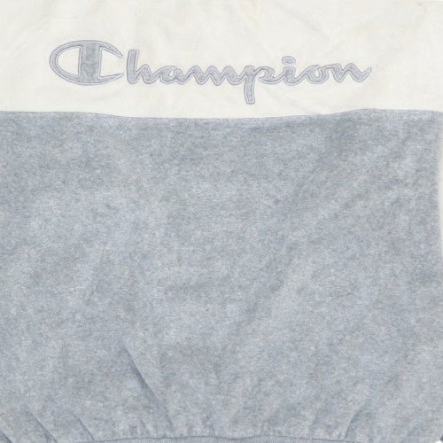 Mens UK Size S Champion Grey Pullover Sweatshirt
