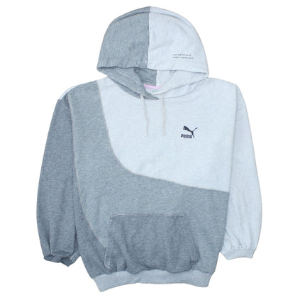 Womens UK Size S PUMA Grey Pullover Hoodie