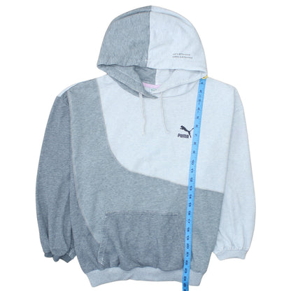 Womens UK Size S PUMA Grey Pullover Hoodie