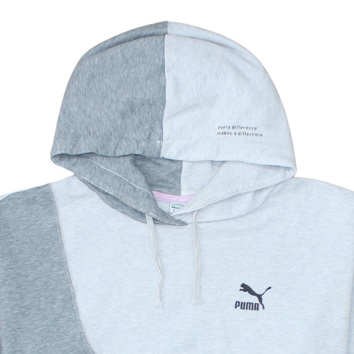Womens UK Size S PUMA Grey Pullover Hoodie