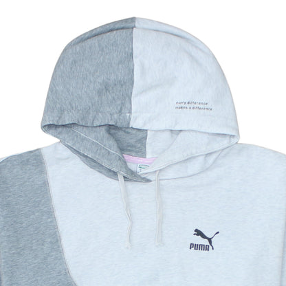 Womens UK Size S PUMA Grey Pullover Hoodie