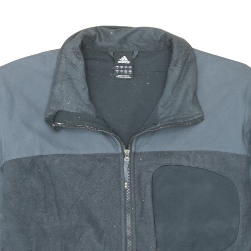 Mens UK Size L adidas Black Softshell