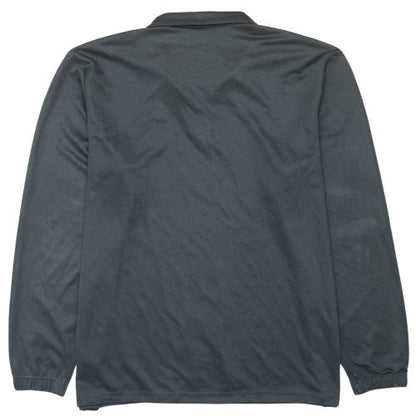 Mens UK Size 2XL adidas Black 1/2 Zip Sweatshirt