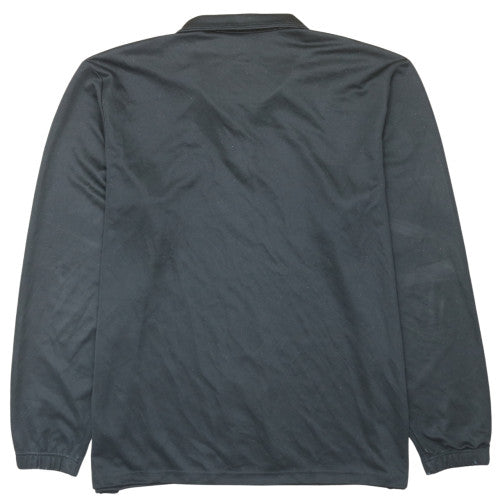 Mens UK Size 2XL adidas Black 1/2 Zip Sweatshirt